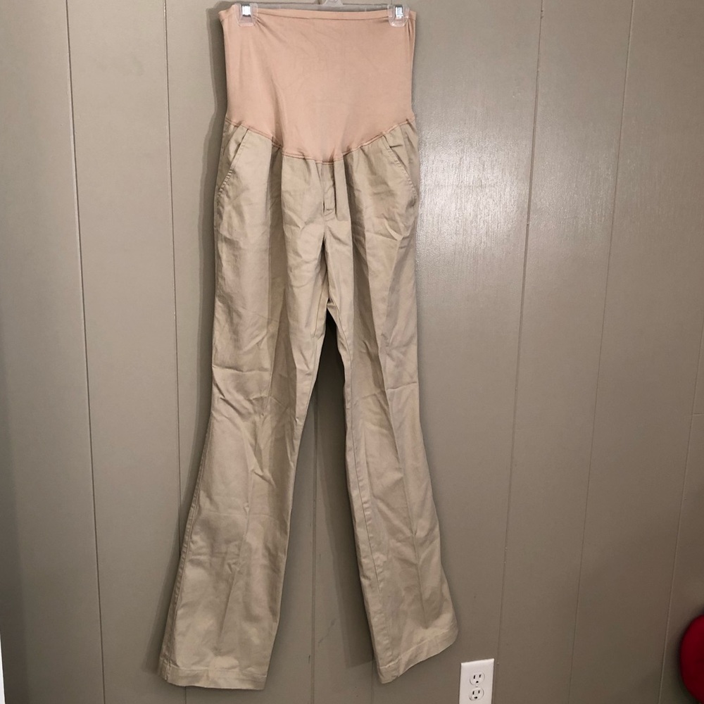 Khaki Maternity Pants
